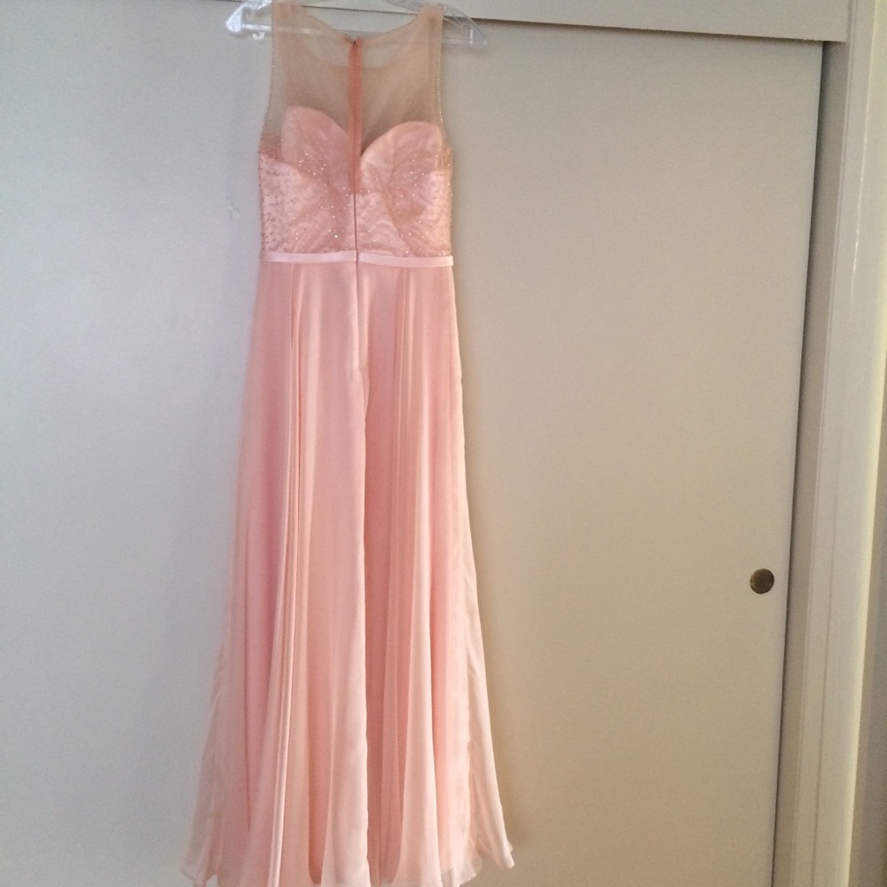 ‼️SOLD‼️ Light Pink prom dress - Picture 3 of 5
